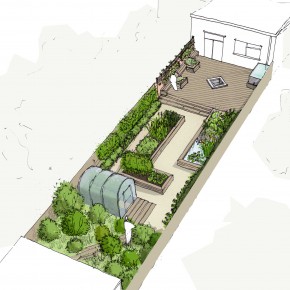 sidcup garden, south east london